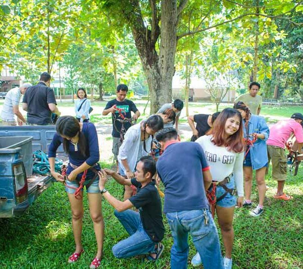 Team Ausflug nach Saraburi