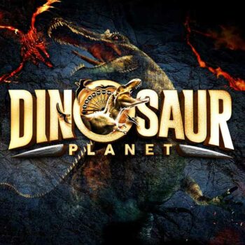 Das offizielle Logo vom Dinosaur Planet in Bangkok