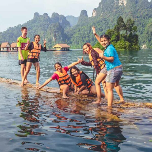 Team Ausflug in den Khao Sok National Park
