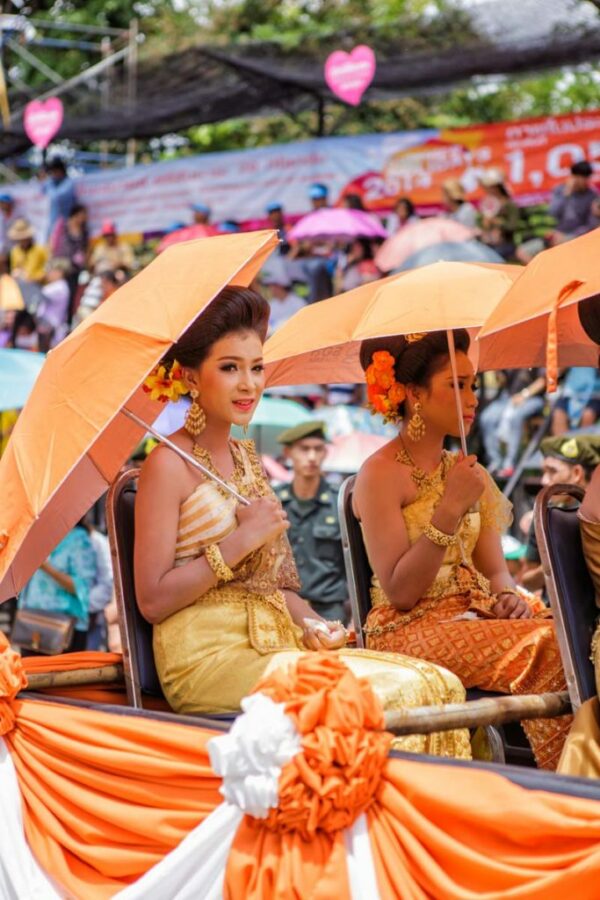 Impressionen vom Krezenfestival in Ubon Ratchathani