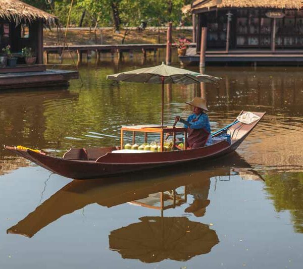 Ancient city in der Nähe von Bangkok. Uner Reiseblog über Ancient city von Andreas Sprengart