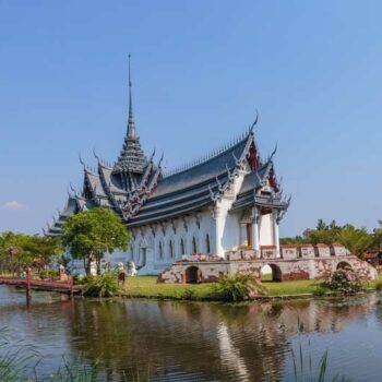 Ancient city in der Nähe von Bangkok. Uner Reiseblog über Ancient city von Andreas Sprengart