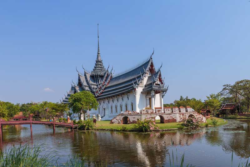 Ancient city in der Nähe von Bangkok. Uner Reiseblog über Ancient city von Andreas Sprengart