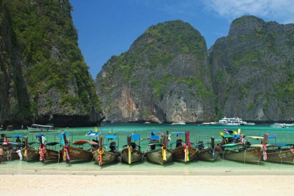 Maya Bay Koh Phi Phi Inselhopping Thailand