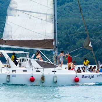 Teilnehmer der Phuket regatta