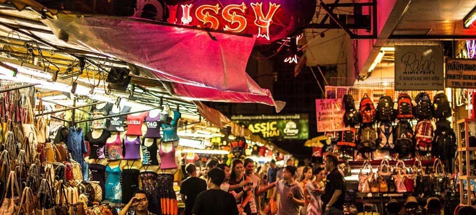 Patpong Nachtmarkt, Silom, Bangkok