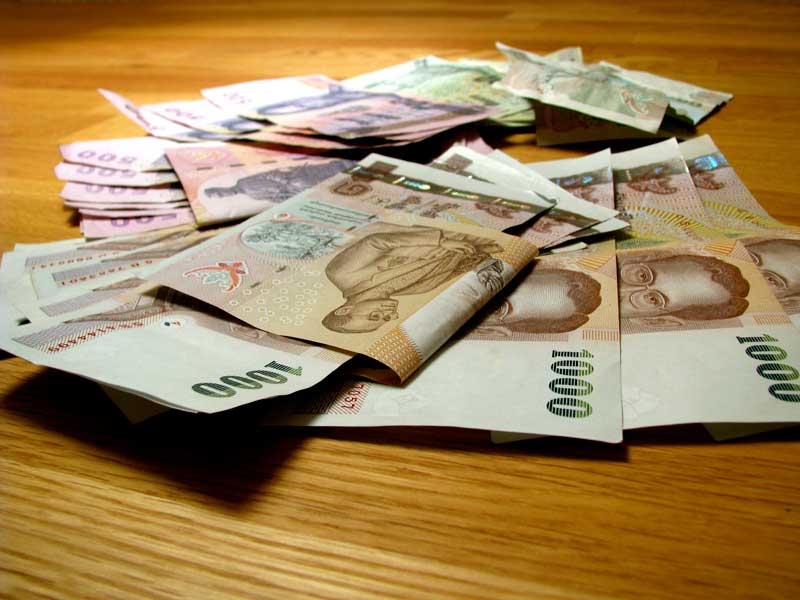 Geld abheben in Thailand