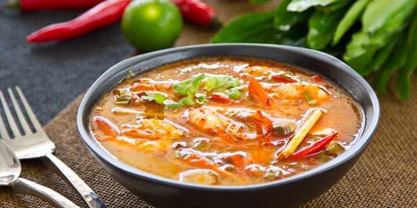 Thailand Speisen Tom Yam Gung