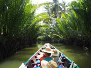 Bootsfahrt Fluss Tapie - Krabi Rundreise