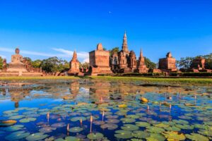 Sukhothai Historical Park Westthailand Rundreise