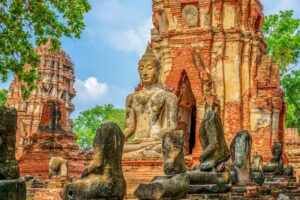 Königsstadt Ayutthaya Zentralthailand Rundreise