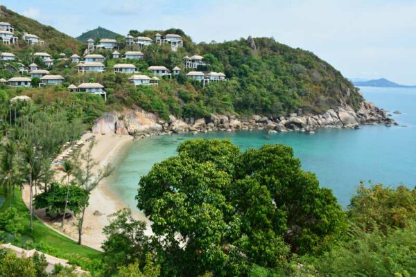 Das Areal des Banyan Tree Resort Koh Samui,das Paradies auf Erden.