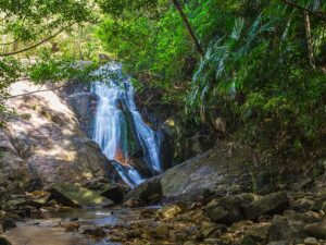 Auch ein Ausflug zum Ngao Wasserfall bei Ranong steht heute auf dem Programm.