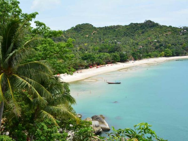 Die Bucht Thong Nai Pan gehört zu den schönsten der Insel Koh Phangan