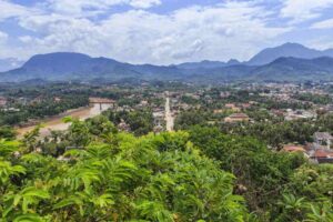 Ausblick vom Luang Prabang Viewpoint