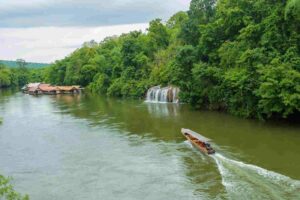 Saiyok Wasserfall Kanchanaburi, Thailand, Flitterwochen Thailand