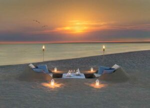 Candle Light Dinner am Strand von Phuket