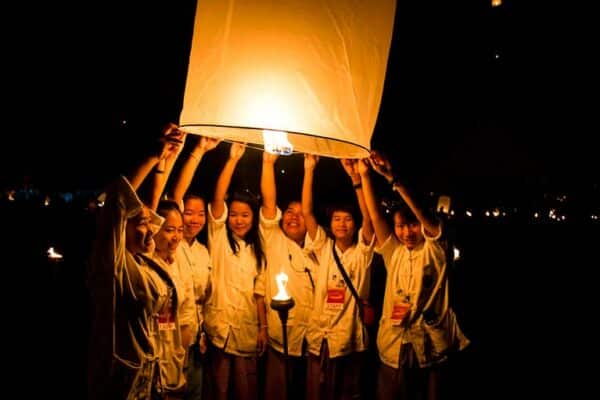 Loy Krathong, Chiang Mai, Thailand