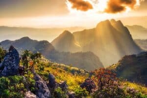 Ausblick Doi Luang, Chiang Mai, Rundreise Thailand