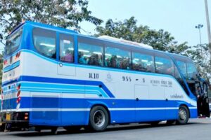 Der Express Bus, der 3x wöchentlich von Phuket nach Bangkok gefahren ist.