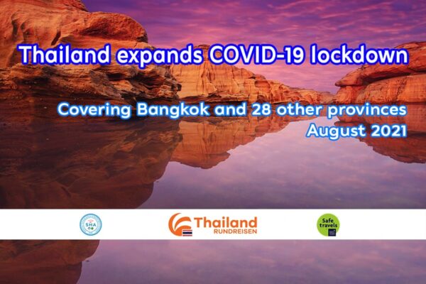 Thailand verlaengert COVID 19 Beschraenkungen bis ende August