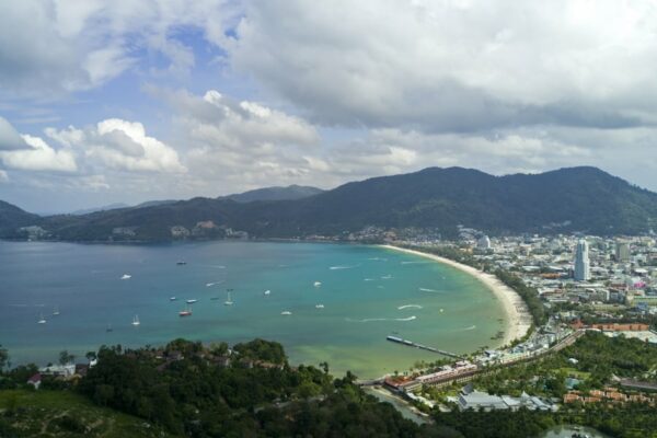 Blick über Patong auf Phuket vom Patong Aussichtspunkt