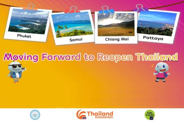 phase 2 der thailändischen Wiedereröffnungsstrategie startet im Oktober