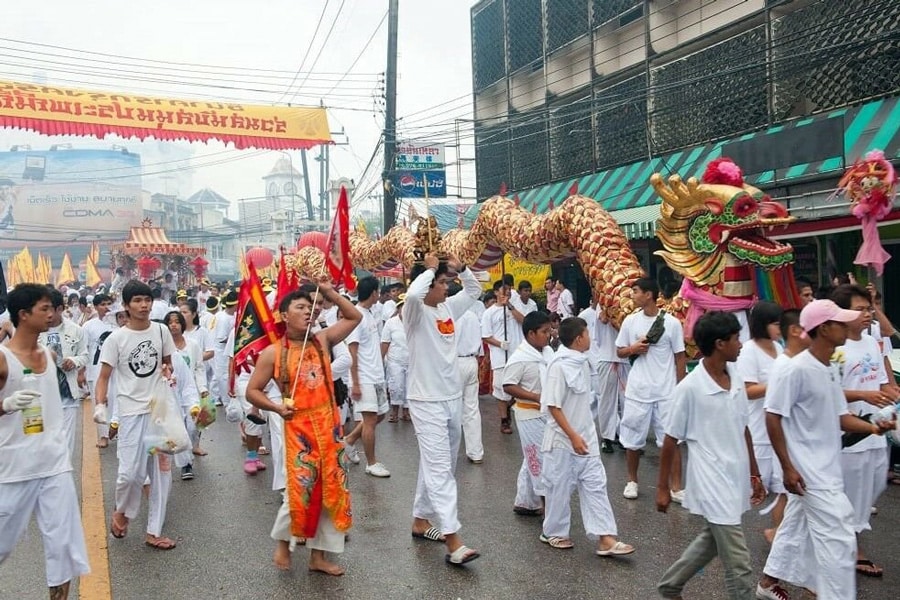 Drachen Schlange, Phuket Vegetarian Festival 2021