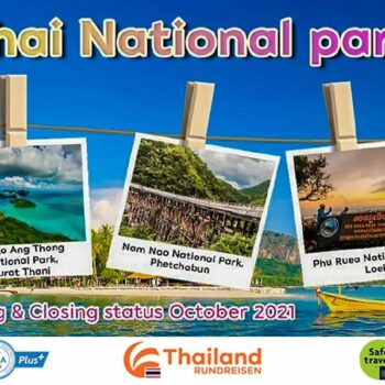 Thailand hat weiter Nationalparks geöffnet