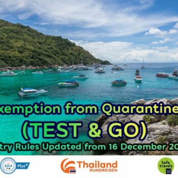 Test and Go aktualisierte Bestimmungen