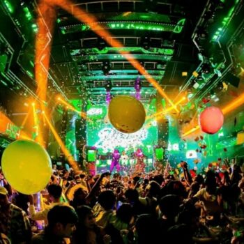 Der Mainfloor vom Baby Face Superclub in Bangkok, Thailand