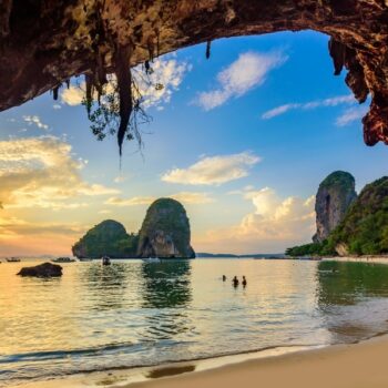 Raily Beach in Krabi, Thailand