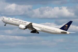 Boing 777-300-ER der Saudia Airline