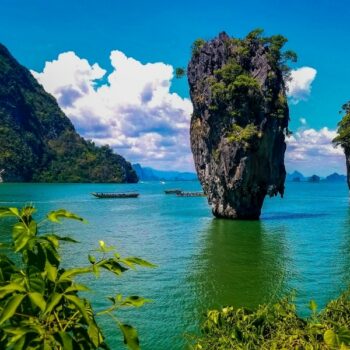 James Bond Felsen, Phang Nga Bucht, Krabi, Thailand