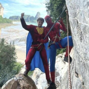 Spiderman spinnt ein Netz, um den Tourismus in Thailand zu fördern