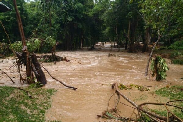 17 thailändische Nationalparks schließen Wasserfälle und Attraktionen aufgrund von Überschwemmungen