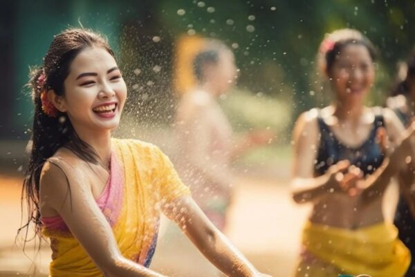 Songkran 2023 in Thailand wird vom 13. - 15. April gefeiert.